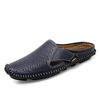 Half Slippers Leather Lazy Casual Sandals Summer Soft Sole Breathable Without Heel Bag Head Drag