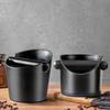 Ensemble de 2 boîtes à marc de café Poubelle à déchets de marc de café pour le rangement sur le comptoir Marc de café Barre de frappe amovible Accessoires pour espresso