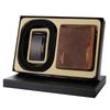 Gift Belt Wallet Suit Men's Genuine Leather High End Belt Wallet Gift Box Automatic Buckle Business Cowhide Men's Belt