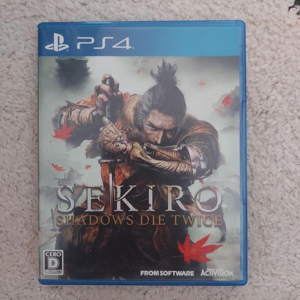 [USED] SEKIRO: SHADOWS DIE TWICE PlayStation 4