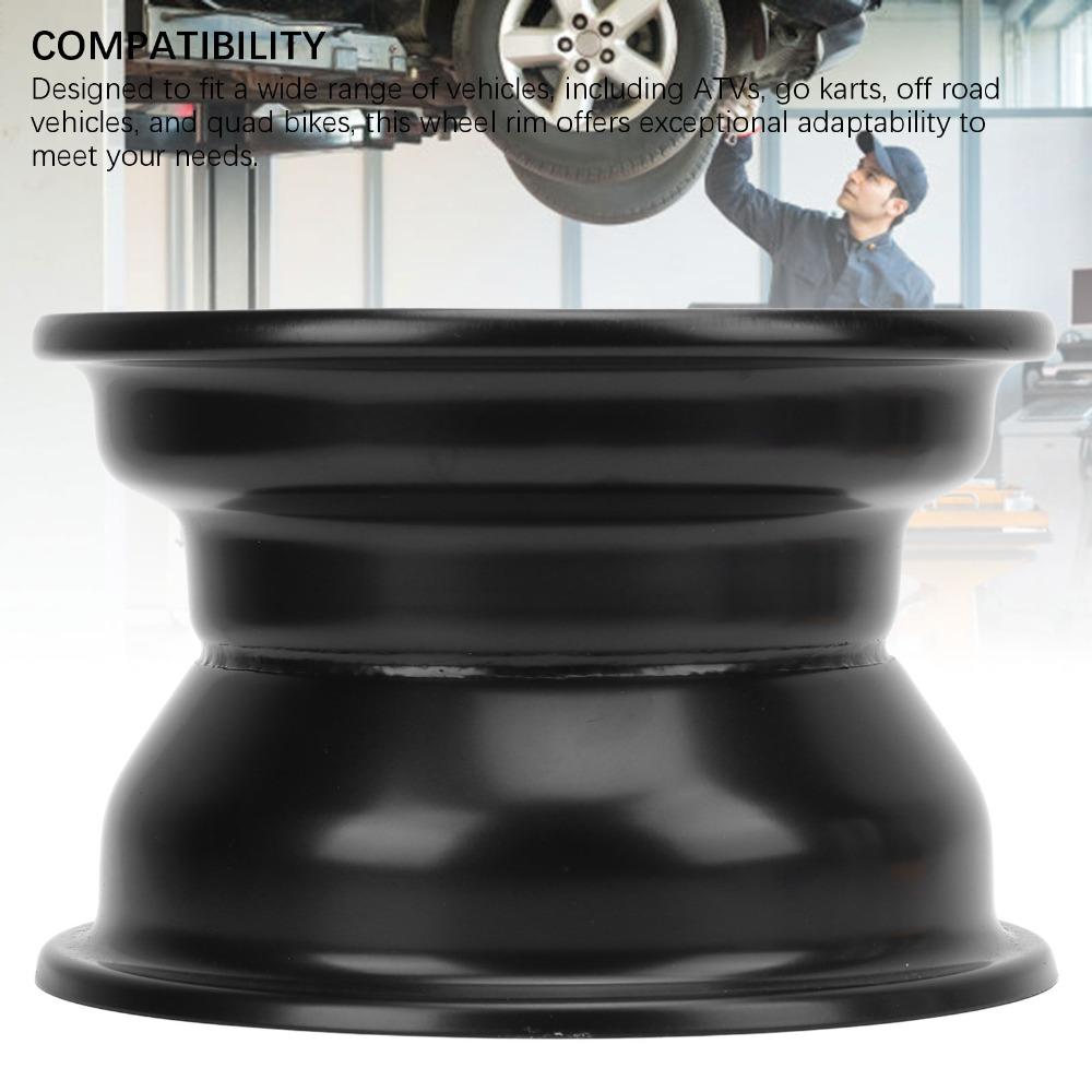 Black ATV Wheel Hub Aluminum Alloy Golf Cart Wheel Hub Heavy Duty Go Kart Wheel Hub For Go Karts
