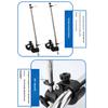 Stainless Steel Yacht Marine Rail Mount Flagpole With Detachable Base And Height Adjustment For Smooth Sailing