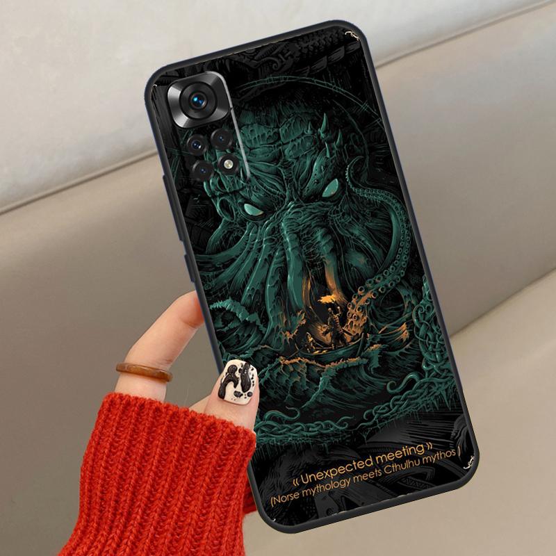 

Чехол в стиле Мифов Ктулху для Xiaomi Redmi Note 10 Pro 8 9 12 11 Pro 8T 9S 10S 11S Redmi 9 10 10C 9A 9C Redmi Note 10 Pro