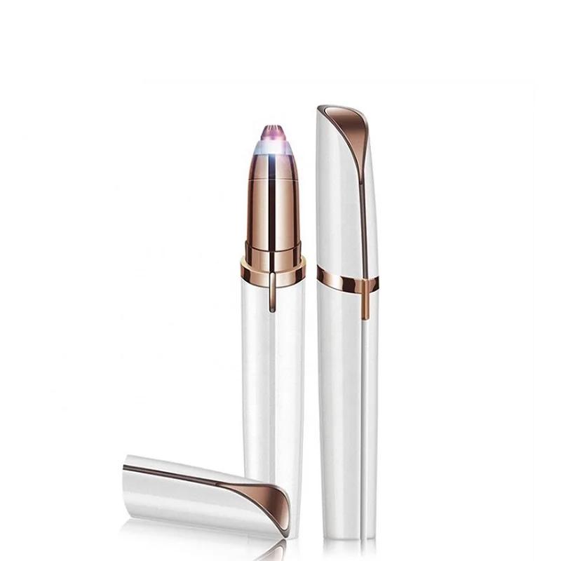 Electric Eyebrow Trimmer USB Electric Shaver Novice Eyebrow Scraper Women's Electric Eyebrow Scraper Simple and Portable
