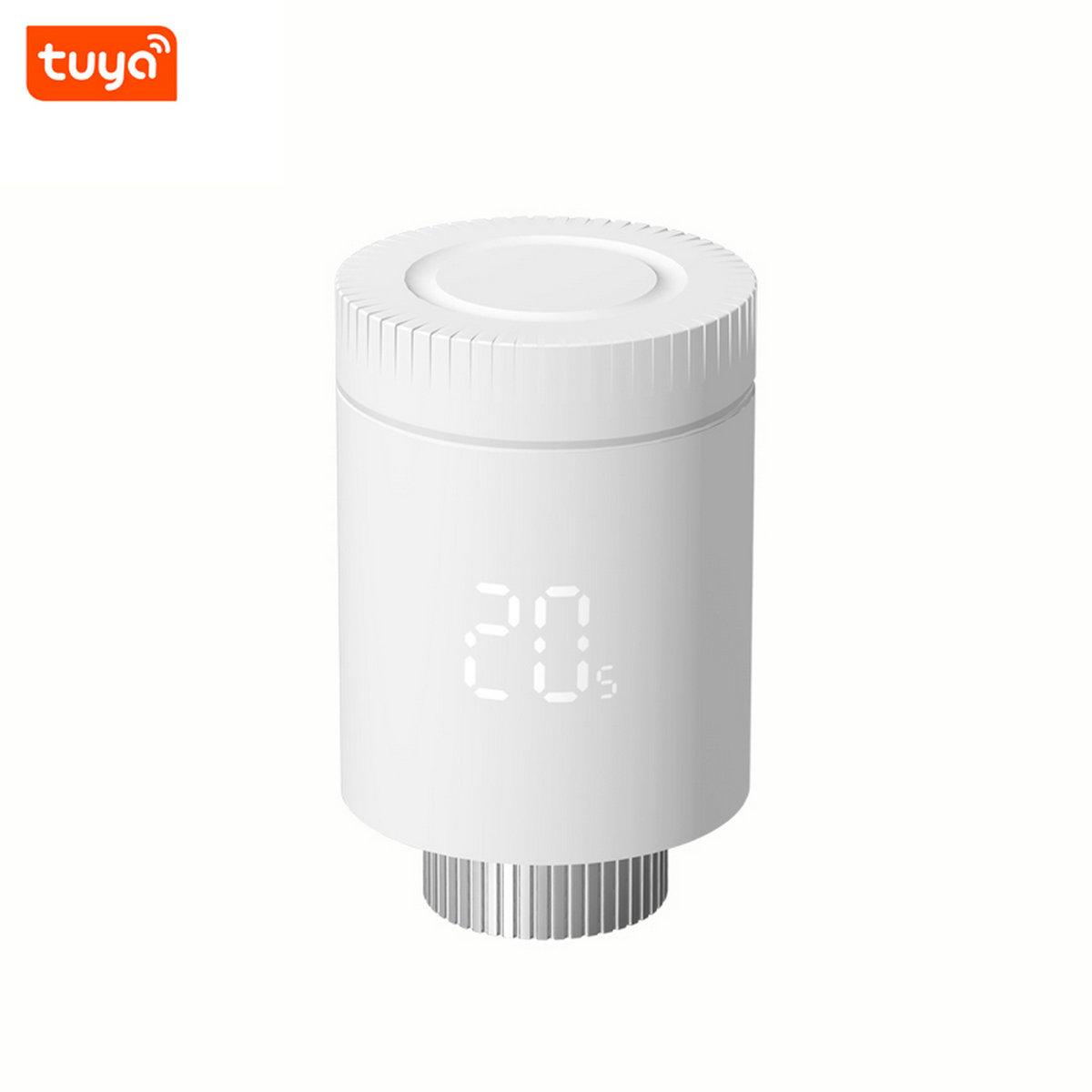 Tuya Thermostatic Radiator Valve Zigbee 3.0 Radiator Valve Zigbee Thermostatic Head Wifi Temperature Controller Alexa Alice TRV331-Zigbee