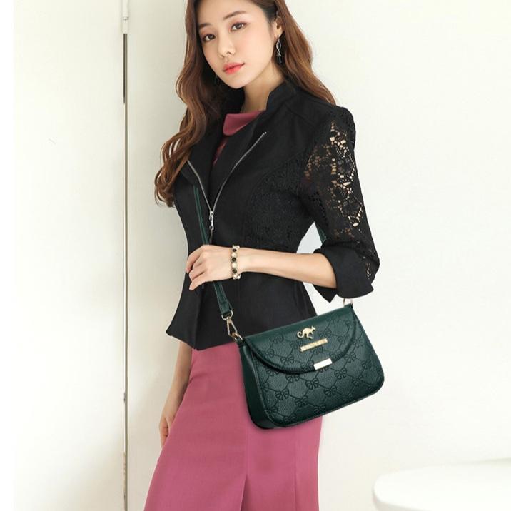 PU Soft Leather Texture New Women's Bag Crossbody Bag Simple Large Capacity Small Square Bag Casual Fashion Shoulder Bag