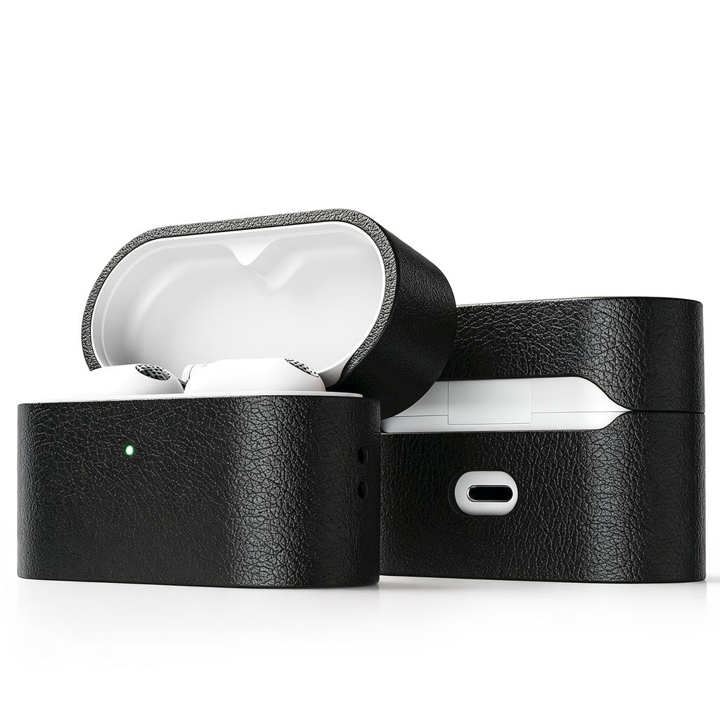 Eary Premium Leather Protective Cover for Sony WF-1000XM6 Case Anti-Drop Solid Protection Earbuds Shells Shockproof Earphone Box