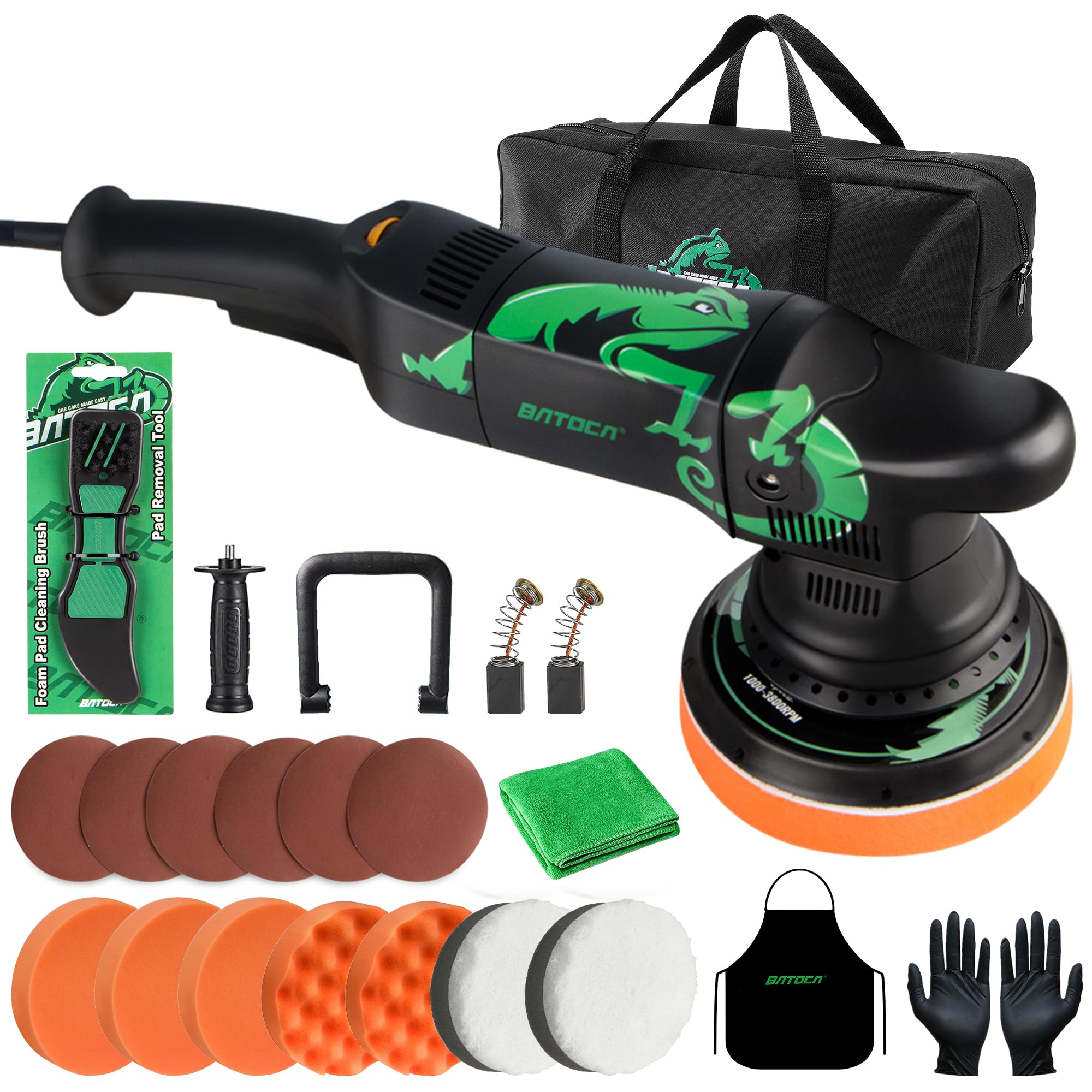 

BATOCA T1 Electric Car 15mm Random Corded 700W Powerful for Polishing and Scratch Car Care Storage Japanese Instruction Manual Included Dual-Action