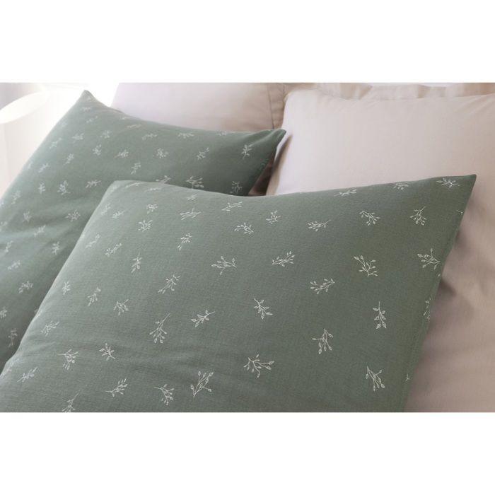 Housse De Couette + Taies Gaze De Coton 220 X 240 Cm Celestine