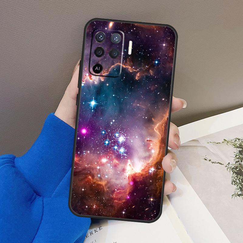 Space For Galaxy Universe Case For OPPO Find X5 X3 Pro A15 A74 A54 A94 A93 A91 A5 A9 A31 A53 2020 A53S A52 A72 Cover