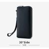 Damen Geldbörse Lange Leder RFID Top Lederhandtasche Weiches Leder Einfache Brieftasche Handytasche