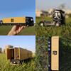 1:50 Amerikanischer Anhänger Transportfahrzeug Diecast Legierung Vorderteil Container LKW Modelle Spielzeug Ton Licht Autos für Jungen Weihnachtsgeschenke