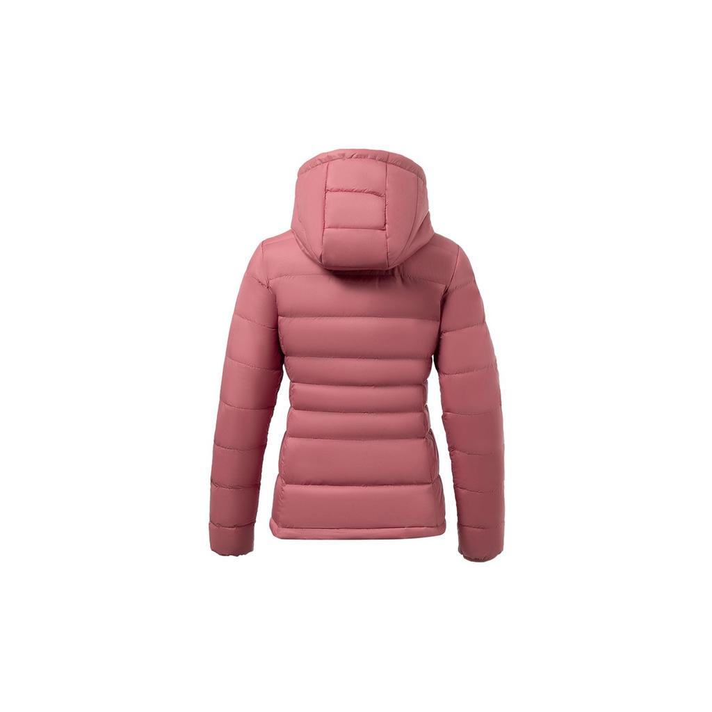 Li Ning Trainingsserie Logo Warme Atmungsaktive Daunenjacke Damenjacke Altrosa AYMR152-9