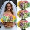 10 Bunch Plastic Artificial Flowers Gypsophila 29cm 7 Colors Garden Wedding Decoration DIY Fake Flowers Bouquet