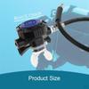 2ND Stage Diving Regulator with Transparent Mouthpiece Breathing Tube Breath Adjuster Snorkel