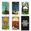 LANG Crowley Thoth Tarot and Moon Standard with Japanese Tarot Fortune Sun and Moon Tarot [Sun Tarot, Size, Instructions] Telling, [Authentic]