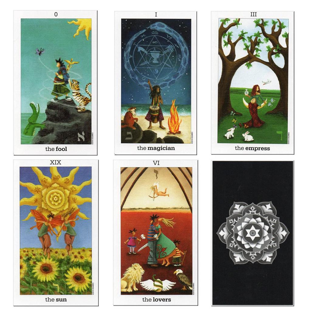 LANG Crowley Thoth Tarot and Moon Standard with Japanese Tarot Fortune Sun and Moon Tarot [Sun Tarot, Size, Instructions] Telling, [Authentic]