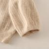 Women's Cashmere Sweater Qinghe Cashmere 30% Cashmere 30% Mink 30% Wool 10% Nylon Women's Autumn and Winter Thick Cashmere Pullover Soft and Warm