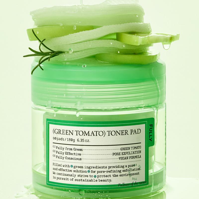 [FULLY] Green Tomato Toner Pad 180g 60EA