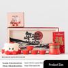 Hongyu Ceramic Tea Set Gift Box with Quicksand Calendar and Night Light