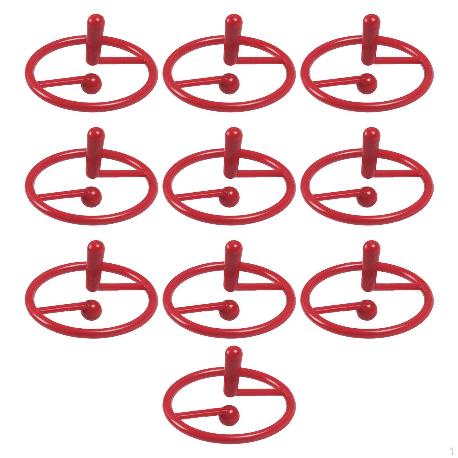 

10шт палец гироскоп игрушка стол развивающие игрушки верхняя вращающаяся красный