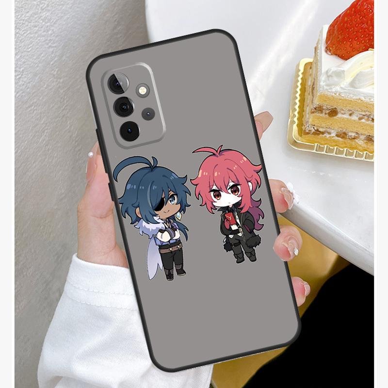 

Kaeya and Diluc Genshin Impact Case For Samsung Galaxy A53 A33 A23 A13 A15 A25 A35 A55 A54 A34 A14 A51 A12 A32 A52 Cover Samsung A35
