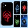 World Of W-Warcraft Phone Case For iPhone 16e,16,15,14,13,12,11,XS,XR,X,8,7,Pro,Max,Plus,mini Silicone Black Cover