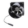 Ventilateur d'extraction d'air 12cm à vitesse réglable 3000RPM DC12V avec contrôleur à grille de protection pour utilisation en cuisine et en serre