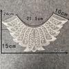 Embroidery Lace Collar Organza Applique Diy Decorative Sewing Neckline Fabric Wedding Dress Accessories Craft Supplies