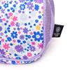 COLORFUL CANDY STYLE Paint and Art Shoulder Strap Bag Airy Shower with Flower Pattern NM902700 Bag, Water-Repellent Lightweight, Girls, Cute, Mesh,