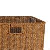 Hand Basket Built in Handles PP Material Organizing for Living Room, Outdoors