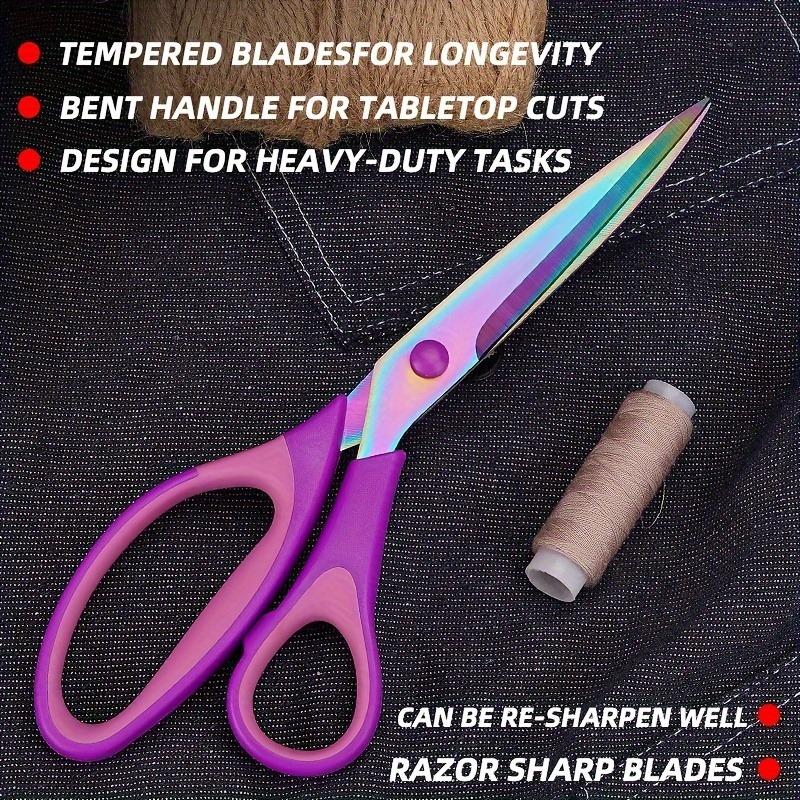 

1-Piece set of titanium coated scissors 1pcs фиолетовый
