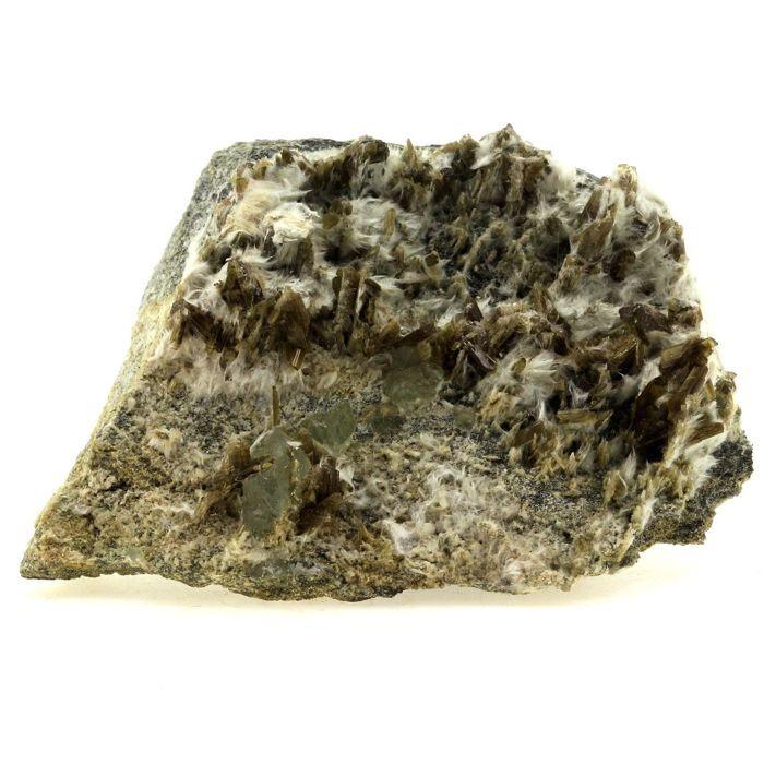 Pierres et Minéraux. Prehnite. 730.7 ct. La Combe de la Selle, Bourg d'Oisans, France..