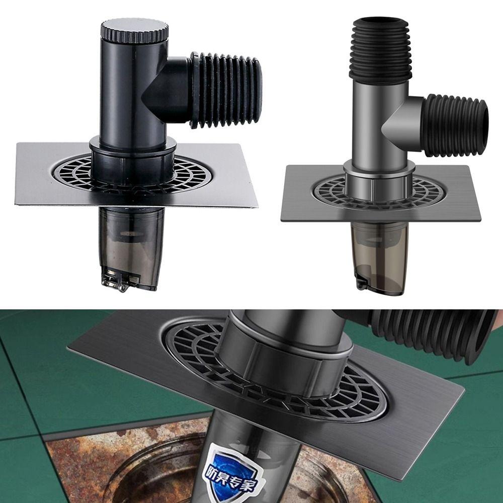 Anti-Overflow Pipe Connector Insect Prevention Multifunctional Tee Connector