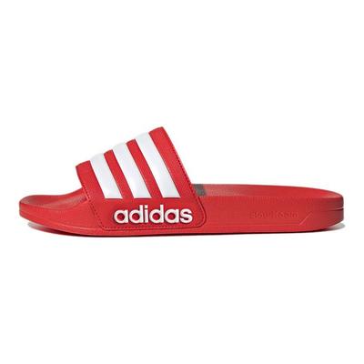 Adilette Shower Slides Vivid Red Cloud White GZ5923