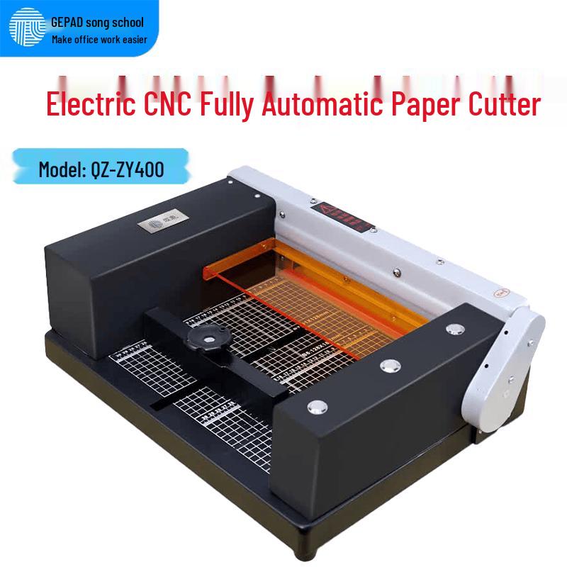 GEPAD QZ-ZY400 Automatic CNC Paper Cutter with Laser Positioning CN plug (adapter included)