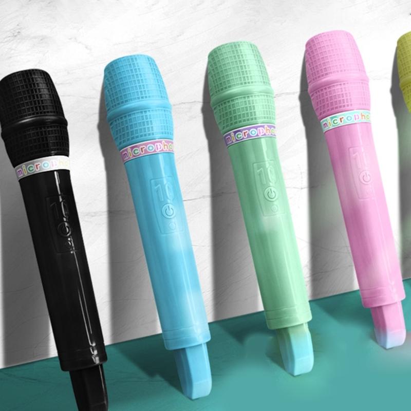 Props Microphones Fake Microphones Props Pretend Microphones Toy Microphones for Kids Toddler, Girls Toy for Teen Girl Gift