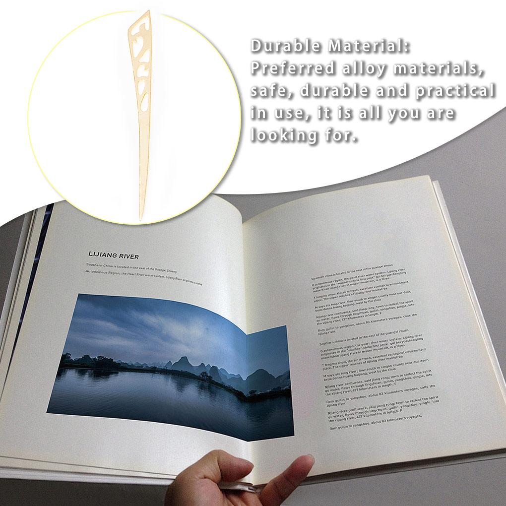 Book Markers Chignon Barrettes Page-marker Women Accessories Female Styling Tools Hair Sticks for Kids Students Adults Readers