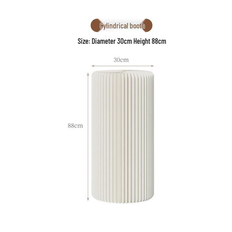 Multi-Layer Folding Exhibition Stand & Wedding Aisle Display Rack with Creative Cylinder Design