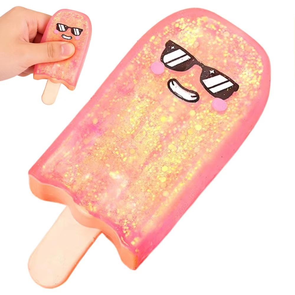 Maltose Popsicle Toys Slow Rising Stress Relief Toys Soft Cute Fidget Toys For Kids Adults Anti-Anxiety Fun Gift