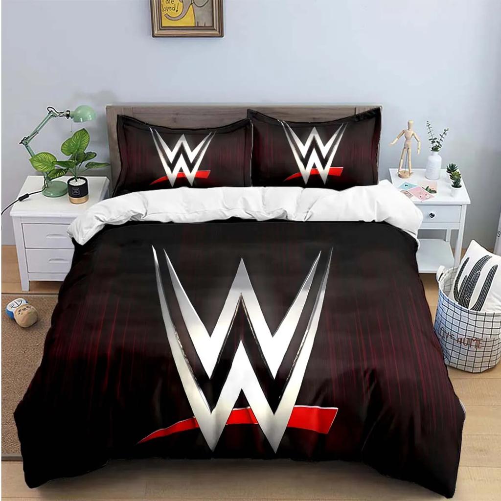 Moda Zapasy Sporty W-Wwe Drukowane 3D Zestawy Pościeli Zestaw Artykułów do Łóżka Poszwa na Kołdrę Zestaw Kołdry Zestaw Pościeli Luksusowe Prezenty