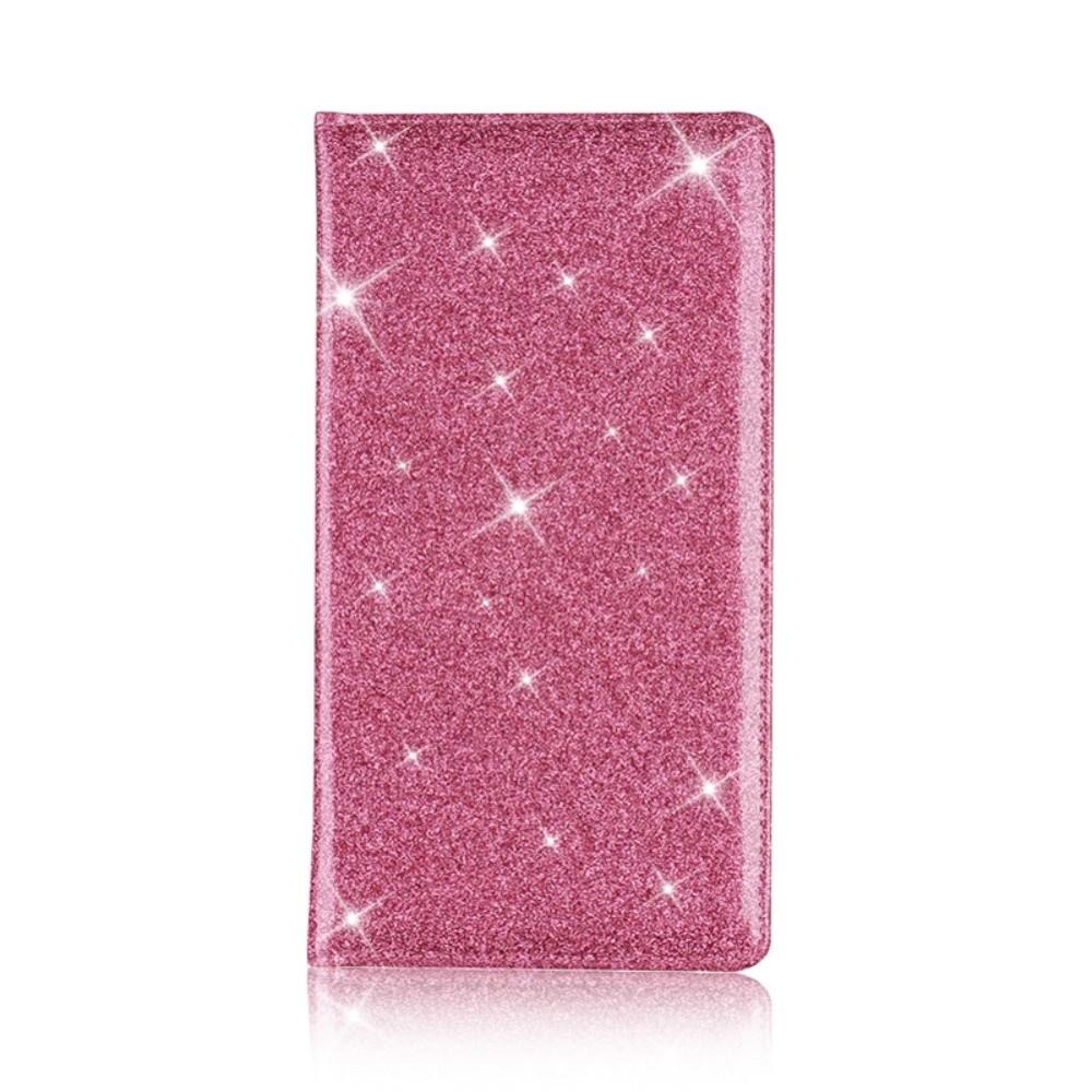 

Ultra-Thin PU Leather Wallet Multi-Functional Glittering Certificate Wallet Long Design Protective Cover