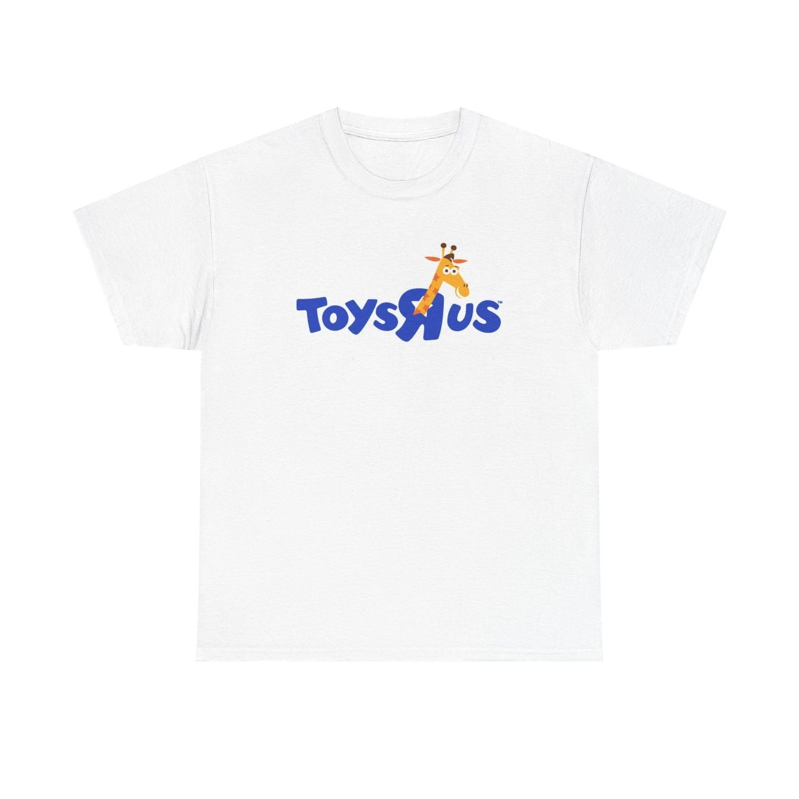 Мужские и женские футболки Toys r us винтажный логотип стиль supreme Хлопковая футболка XS