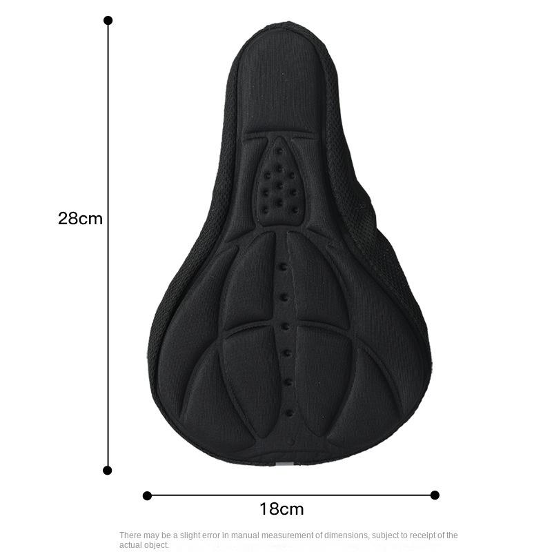 1 buc. șa de bicicletă 3D moale husă de scaun pentru bicicletă pernă confortabilă din spumă șa de ciclism pentru accesorii pentru biciclete