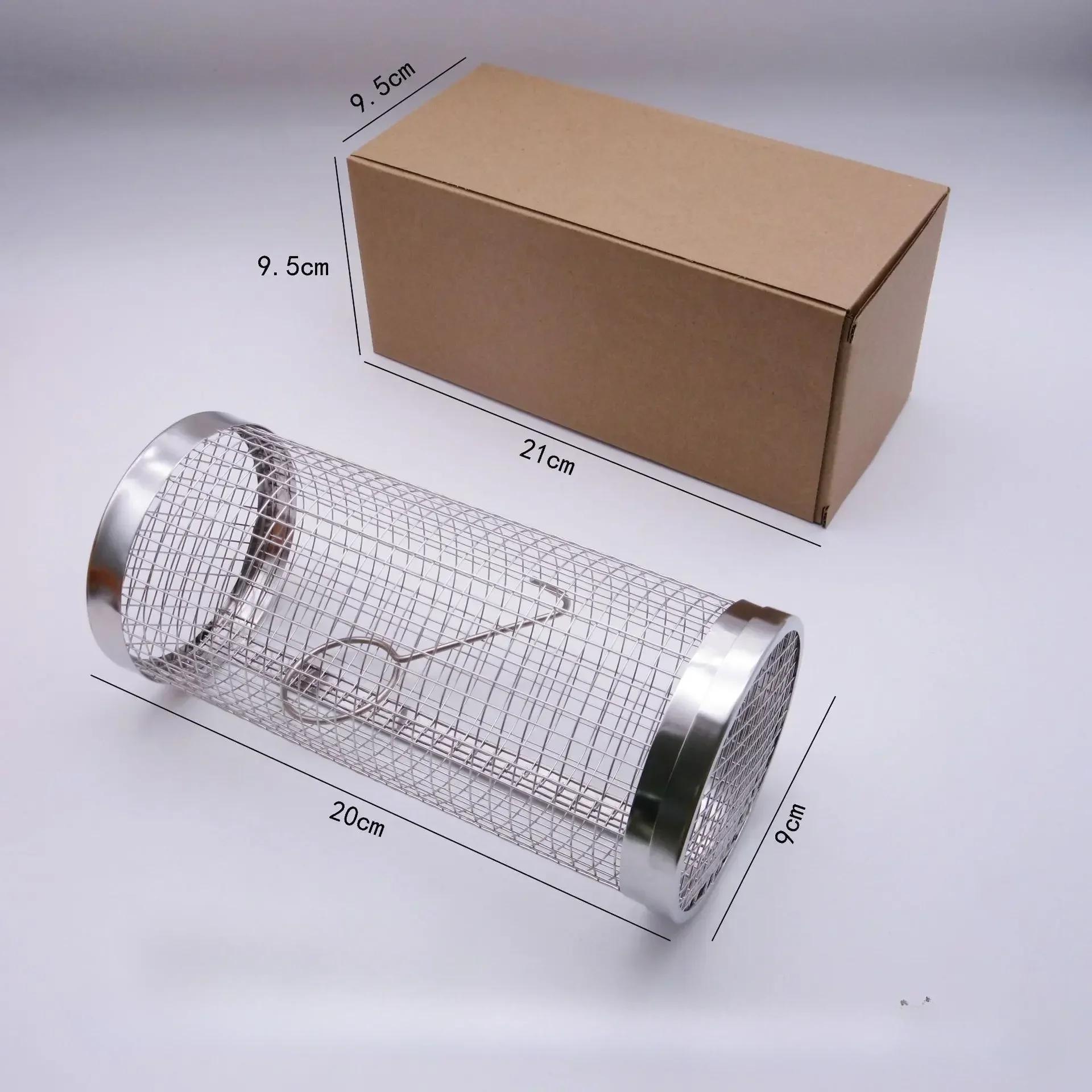 

Круглый гриль Кухонная утварь Инструменты Посуда для барбекю Зажигалка из нержавеющей стали Кухонные принадлежности Щипцы Сетка Принадлежности Роликовая клетка