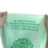 PLA Corn Starch Biodegradable Compostable Trash Bags for Kitchen & Household flat opening