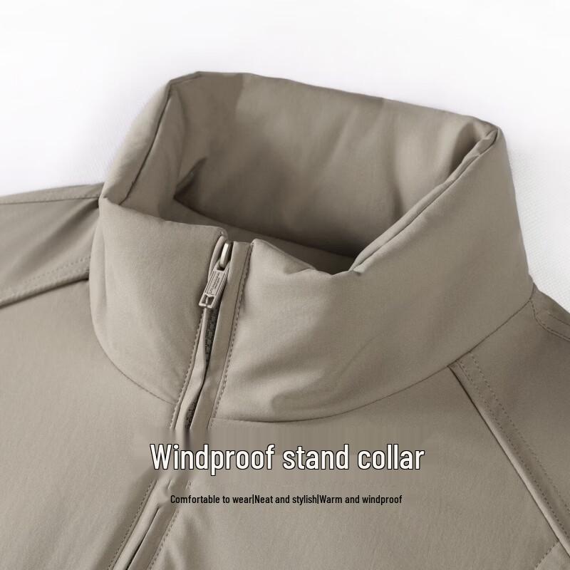 MARK FAIRWHALE Men's Stand-Collar Padded Commuter Jacket