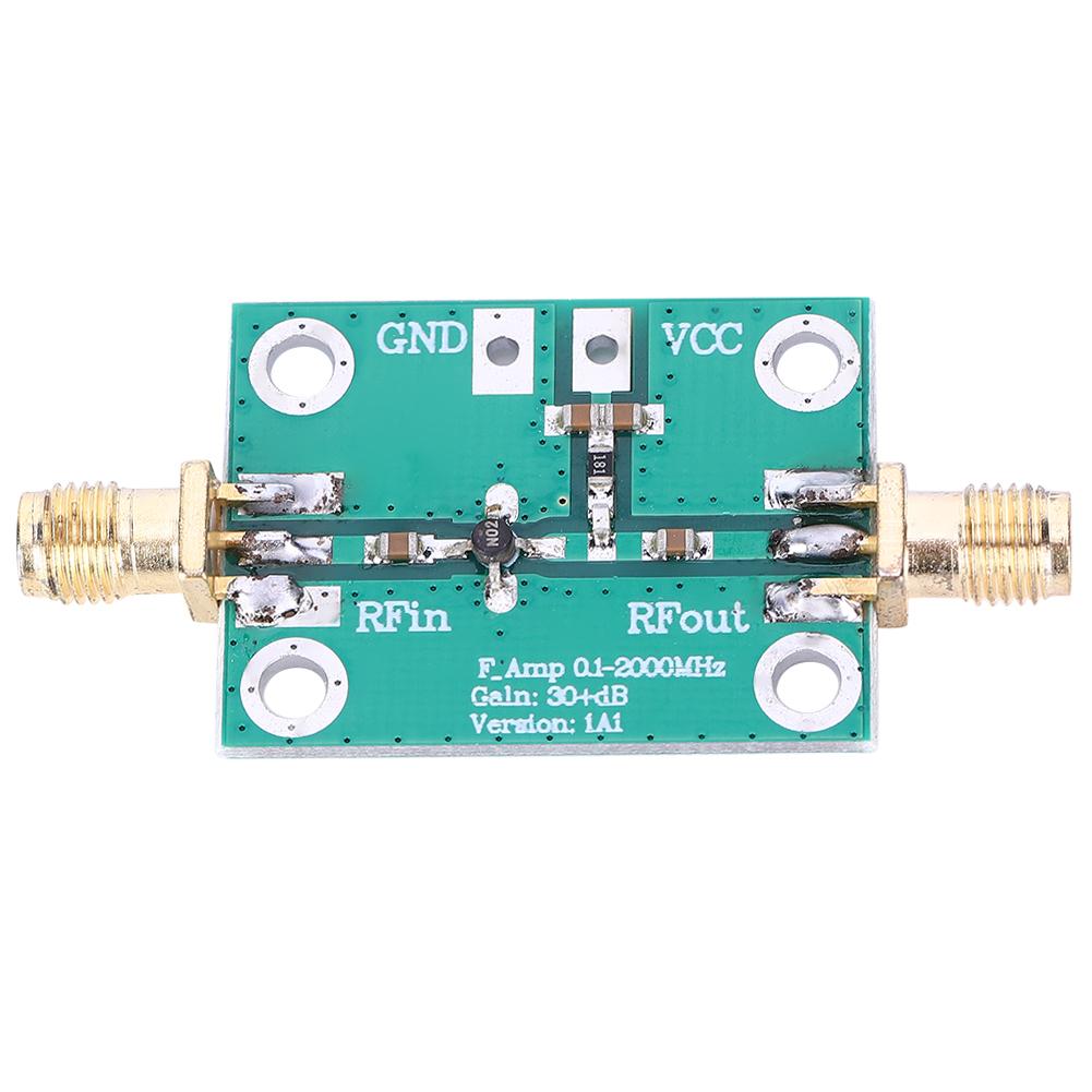 Amplificator RF în bandă largă Modul placă LNA cu zgomot redus 0,12000MHz Câștig 30dB