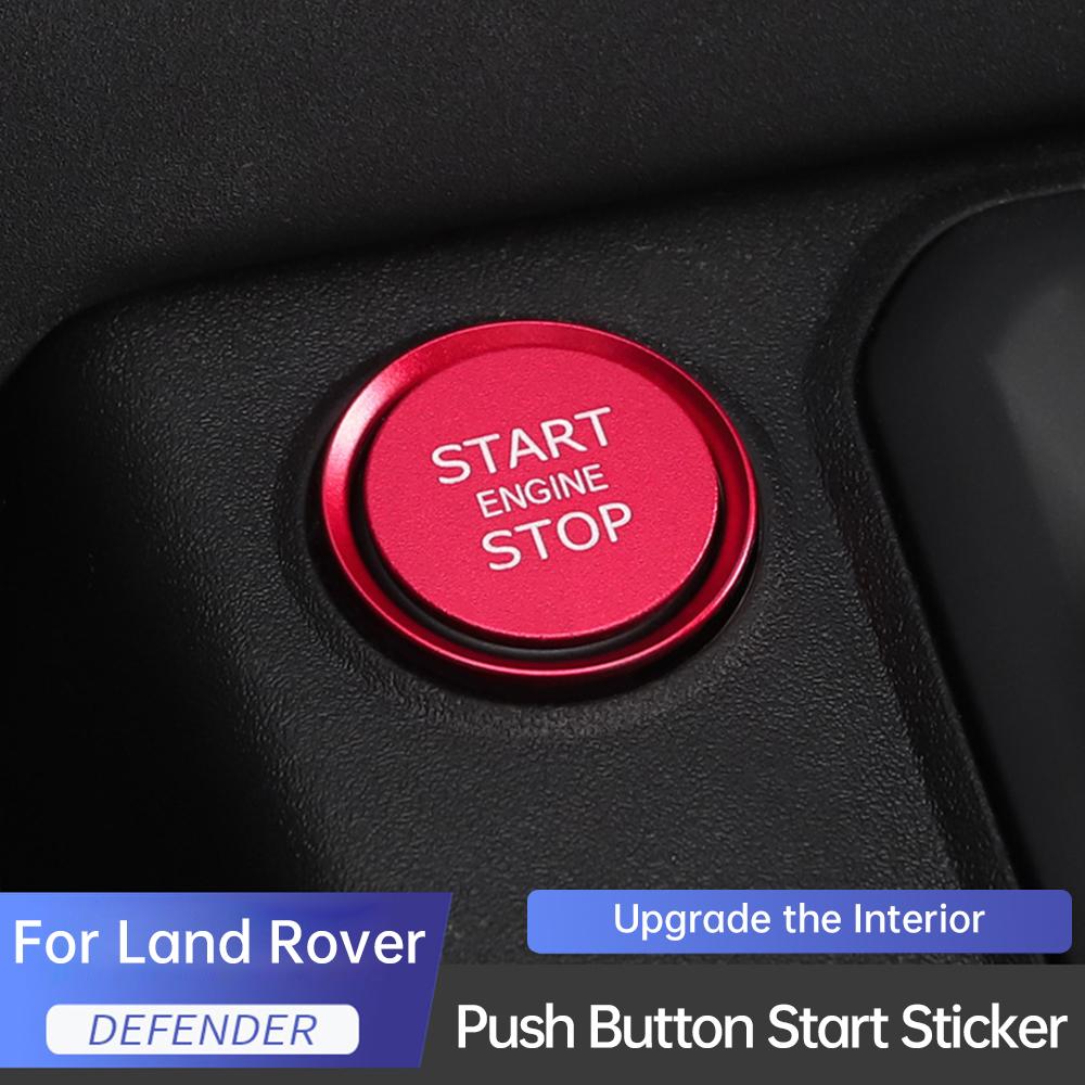 For Land Rover New Defender 90 110 2020 -2025 Car Push Button Start Sticker Car Ignition Switch Button Modification Sticker jvhn2