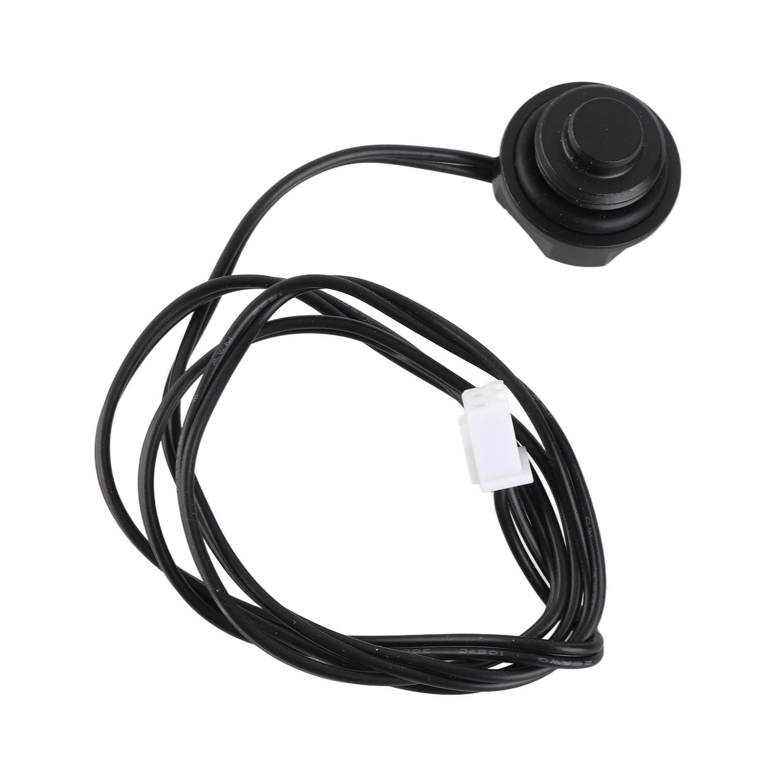 

Температурный измерительный штекер Датчик температуры Водонепроницаемый стопорный штекер XH2.54 Терминальный интерфейс чёрный